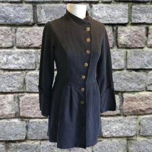 CAbi Military Jacket • Large • Black Knit